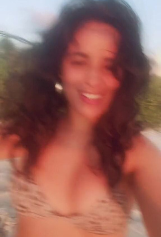 6. Sexy Camila Cabello Shows Cleavage in Bikini Top