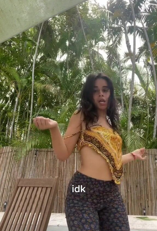 4. Sexy Camila Cabello Shows Cleavage in Crop Top