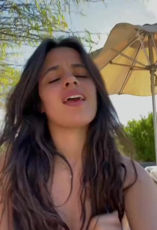 2. Hot Camila Cabello Shows Cleavage