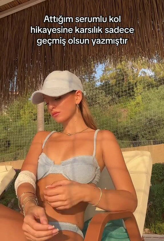 4. Luscious Cemre Solmaz Shows Cleavage in Bikini