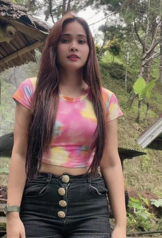 Hottie Christian Mae in Crop Top