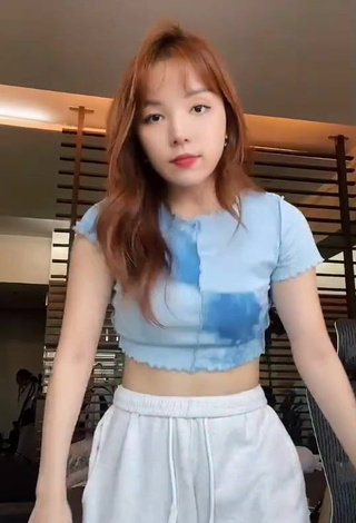 Lovely Dasuri Choi in Crop Top