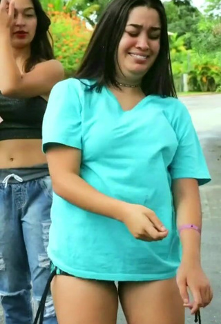 6. Titillating Emilly Vick in Turquoise Top