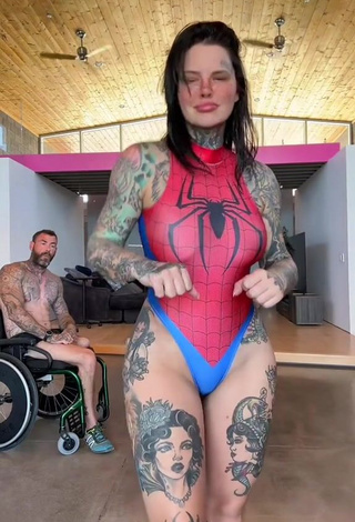 3. Sexy Heidi Lavon in Bodysuit