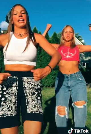 5. Sultry Alivia Pickl in Crop Top