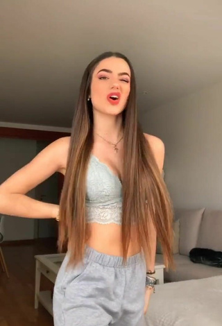 Sweetie Lola Moreno Marco in Grey Crop Top