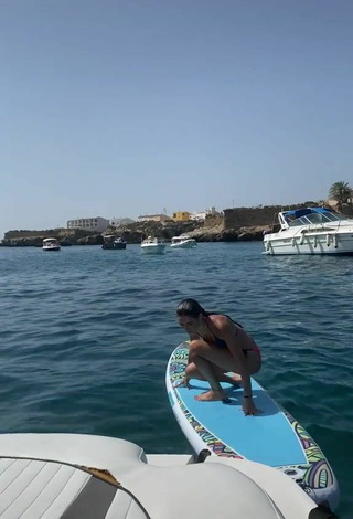 Sultry Lola Moreno Marco in Thong on a Boat