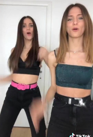 5. Luscious Arianna & Aurora in Crop Top