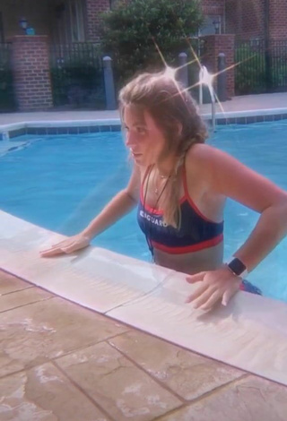 3. Luscious Rebecca Wilhoit in Bikini at the Swimming Pool