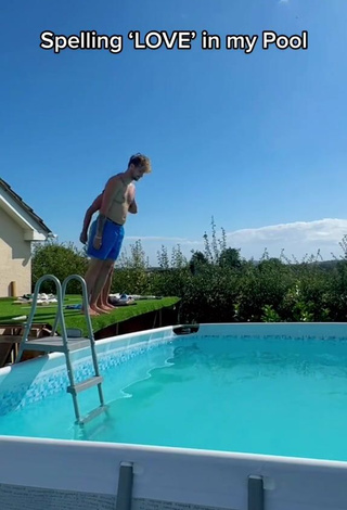 Sexy Shauni Kibby in Shorts at the Pool