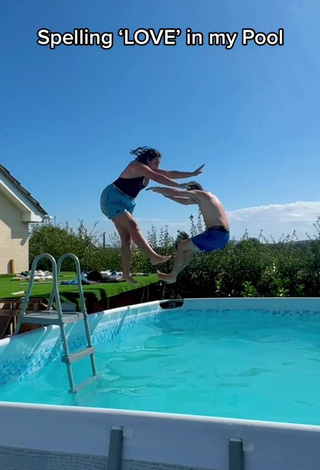 3. Sexy Shauni Kibby in Shorts at the Pool