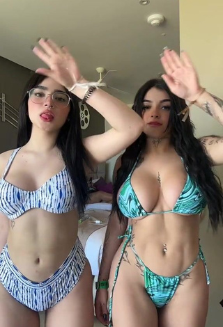 3. Seductive Karely Ruiz Shows Cleavage in Bikini (Underboob, Side Boob)