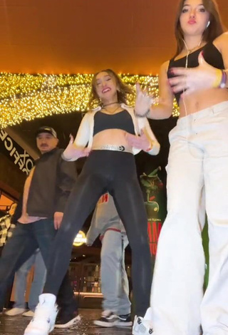 4. Titillating McKenzi Brooke in Leggings in a Street