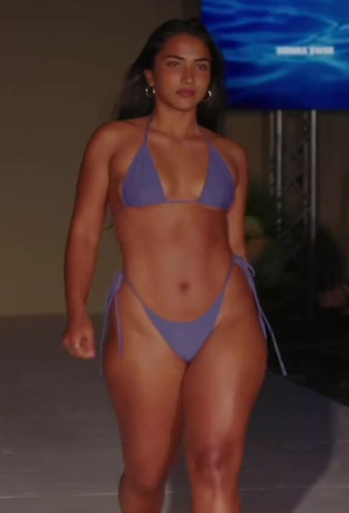 4. Sweetie Sienna Mae Gomez in Thong (Side Boob)