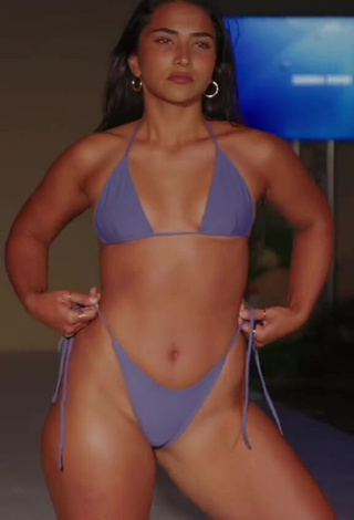 5. Sweetie Sienna Mae Gomez in Thong (Side Boob)