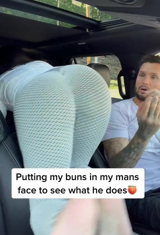 3. Sultry therealhammytv Shows Butt in a Car