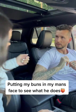 6. Sultry therealhammytv Shows Butt in a Car