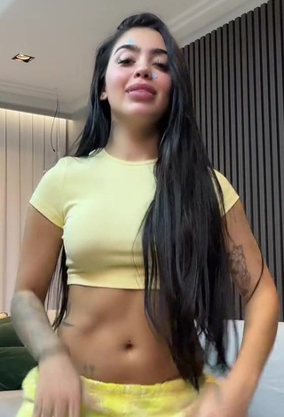 3. Elegant Mirella xbadmix in Crop Top while Twerking