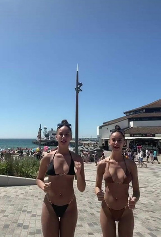 3. Hot Nel.Twinnys in Bikini at the Beach