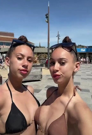 Sultry Nel.Twinnys in Bikini Top