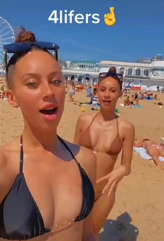 2. Luscious Nel.Twinnys in Bikini at the Beach