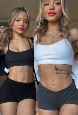 Amazing Carly & Christy Connell in Hot Crop Top