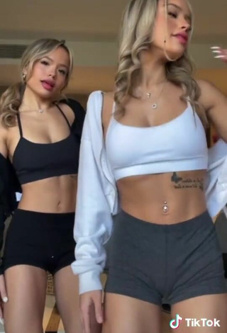 5. Amazing Carly & Christy Connell in Hot Crop Top