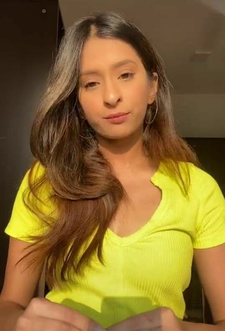 Sultry Unnati Malharkar in Yellow Top