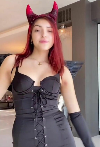 2. Sultry Ahlyssa Marie in Black Corset