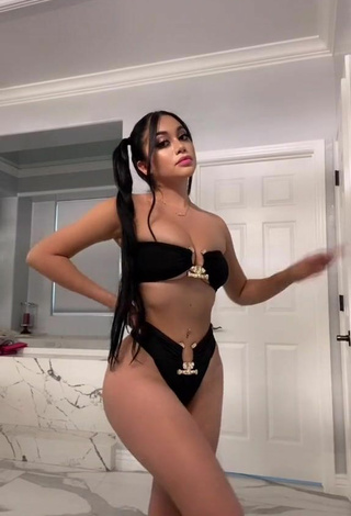 2. Hot Jailyne Ojeda Ochoa in Black Bikini