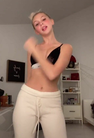 5. Sultry Jordyn Jones in Black Sport Bra