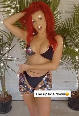 4. Sweetie Justina Valentine Shows Cleavage in Bikini