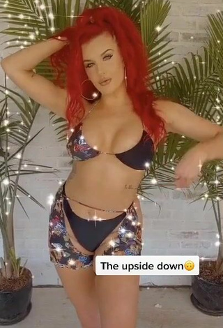 5. Sweetie Justina Valentine Shows Cleavage in Bikini