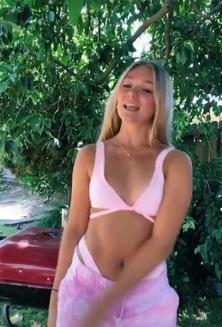 2. Luscious Katie Sigmond in Pink Bikini Top