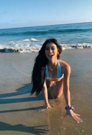 2. Sweetie Lauren Kettering in Blue Bikini at the Beach