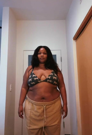 Luscious Lizzo in Bikini Top