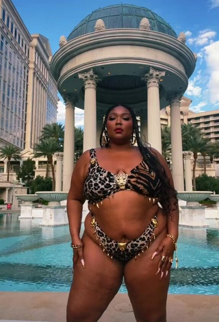 2. Luscious Lizzo Shows Big Butt at the Pool