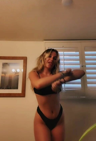 4. Pretty Madi Monroe in Black Bikini