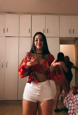 2. Sexy Mel Maia in Crop Top