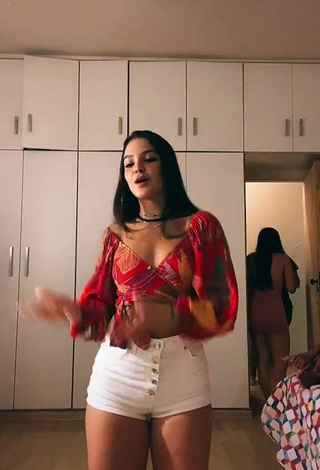 3. Sexy Mel Maia in Crop Top