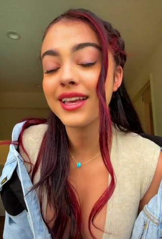 3. Cute Malu Trevejo Braless