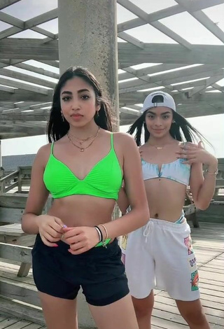 Cute Rosalinda Salinas in Bikini Top