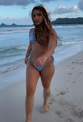 4. Sienna Mae Gomez in Alluring Bikini at the Beach