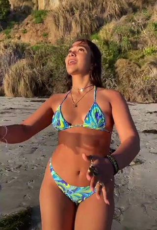 Sienna Mae Gomez Looks Pretty in Bikini at the Beach