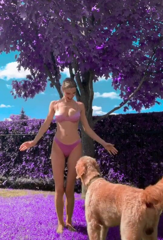 3. Sexy Ashley Matheson in Pink Bikini