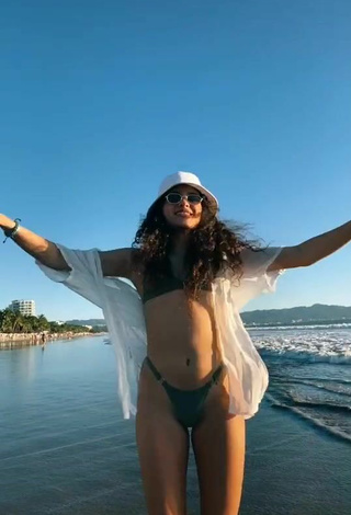 6. Alluring Sofia Mata in Erotic Bikini at the Beach