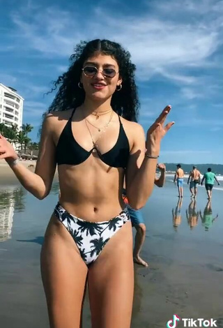 Hot Sofia Mata in Bikini at the Beach