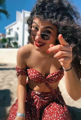 4. Sexy Sofia Mata in Crop Top at the Beach