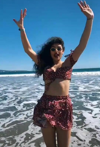 2. Sweetie Sofia Mata in Crop Top at the Beach