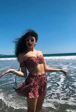 3. Sweetie Sofia Mata in Crop Top at the Beach